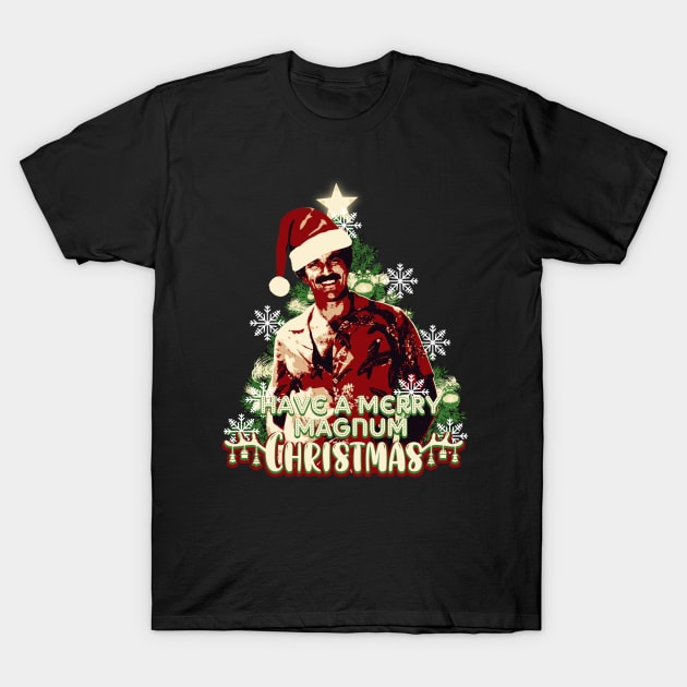 Have A Merry Magnum Christmas T-Shirt by mia_me